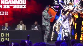 Tyson Fury considering octagon clash after facing Francis Ngannou in Riyadh bout