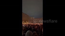 Chile: Thousands Join Vigil Outside La Moneda On Eve Of Military Coup 50th Anniversary