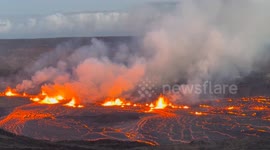 Hawaii's Kilauea volcano erupts for 3rd time this year