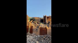 Buildings reduced to rubble after deadly earthquake rocks Morocco