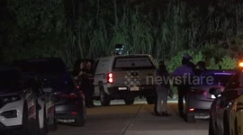 Scene Where Teen Found Shot to Death in Atascocita, USA