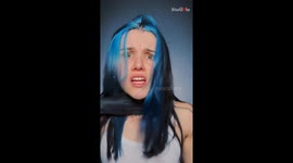 Makeup artist masterfully turns herself into a broken-heart red devil *Crazy Makeup*