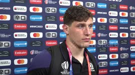 Rory Darge, David Cherry, Ritchie Gray and Scott Cummings react to World Cup defeat against South Africa in Marseille, France