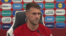 Euro 2024: Aaron Ramsey addresses pressure on Rob Page in pre-match press conference Latvia v Wales in Riga