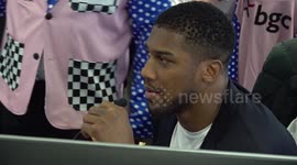 Celebrities take part in the BGC annual charity day in London, UK