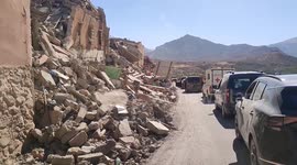 Morocco earthquake: Damage and destruction in rural mountain town
