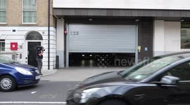 Terror suspect Daniel Khalife exits court in armoured van in London, UK