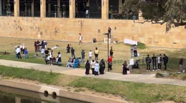 'Leave our kids alone' chant Sydney protesters who claim gender ideology is being imposed on children