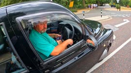 London taxi driver threatens to send cyclist to 'the dentist' after being caught using phone