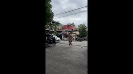 Awesome would-be gymnasts perform epic double backflip twist