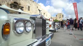Classic car show held in Deir el Qamar, Lebanon