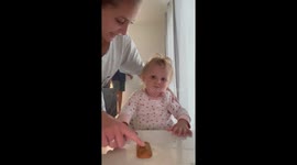 Mom's plan to test daughter's patience with delicious biscuit takes UNEXPECTED turn