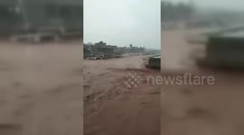 Massive Floods Swamp Al Bayda, Libya