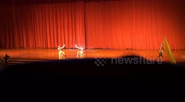 A beautiful Thai culture show with amazing stage effects and costumes and music.