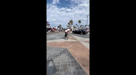 G Turn on a Bicycle BMX Stunt Trick