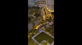 Views from the Loews in Coral gables, FL overseeing The Plaza newly built Mall by Owners Jose Cuervo Tequila Company