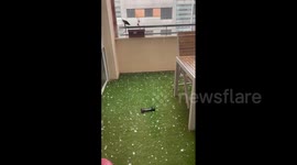 Spain: Intense Hailstorm, Flooding Catch Murcia Residents By Surprise
