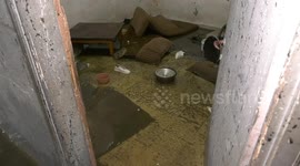 Palestinians battle floodwater following intense rains