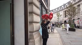 Fans flock to London exhibition dedicated to Banksy