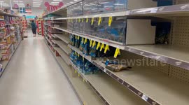 Empty Shelves in Grocery Store | US Customer See empty shelves | some products are hard to get in US Supermarkets