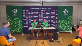 Ireland v Tonga: Keith Earls and Mick Kearney press conference