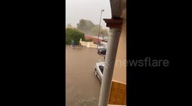 France: Heavy Rainfall Hits Perpignan Causing Flood Across Region