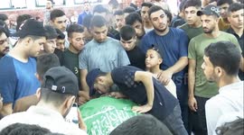 Palestinians mourn for 5 killed in Gaza border blast