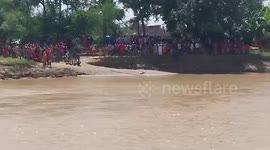 11 Children's still missing in Bihar Boat Tragedy in Northern India, No Bodies Found So Far