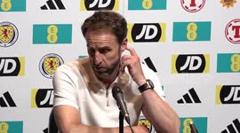 Scotland 1-3 England: Gareth Southgate post-match press conference in Glasgow, UK