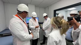 UK's investment minister officiall opens demonstration plant in Belfast , UK