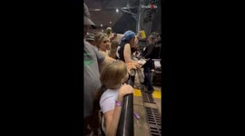 Young fan's heart is full of delight while interacting with her favorite artist: Post Malone