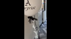 Girl overcome with excitement after finding out she's going to be a big sister!