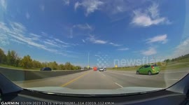 Accident Of An SUV With A Trailer