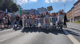 Germany: Global Climate Strike Held In Major Cities Demanding To End Fossil Fuels
