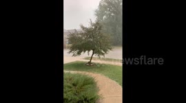 US: Storm Systems Bring Intense Hail To Kansas City Metropolitan Area