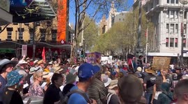 Australia: Supporters Rally In Melbourne Ahead Of Referendum On Indigenous Constitutional Recognition 2