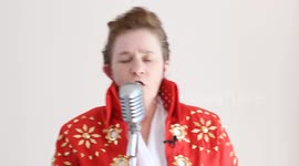 Female Elvis impersonator so convincing, people can't tell she's a woman