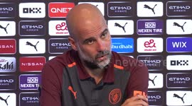 Pep Guardiola previews West Ham v Man City in UK