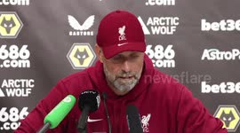 Jurgen Klopp press conference after Wolves 1-3 Liverpool match in UK