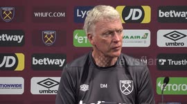 David Moyes press conference after West Ham 1-3 Man City match in UK