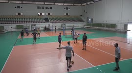 Indonesian men's volleyball team expresses high hopes for Asian Games