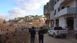 Thousands of missing are still being sought after catastrophe in Derna, Libya