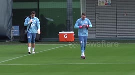 Man City prepare for start of Champions League title defence