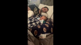 Dad's Snoring Keeps Baby Awake