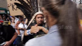 Some Indigenous Groups March during Climate March Protest, NYC