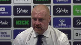 Everton 0-1 Arsenal: Sean Dyche press conference after Everton 0-1 Arsenal in UK
