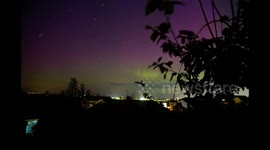 Northern Lights Dazzle Amid Geomagnetic Storm Over Northern Nations