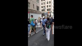 US: Tens Of Thousands March In NYC To Protest Against Fossil Fuels 2