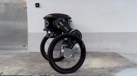 Company unveil cute AI security guard robots - and they resemble a robo-sidekick from an 80s TV show