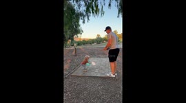 Future Disc Golfer in the Making